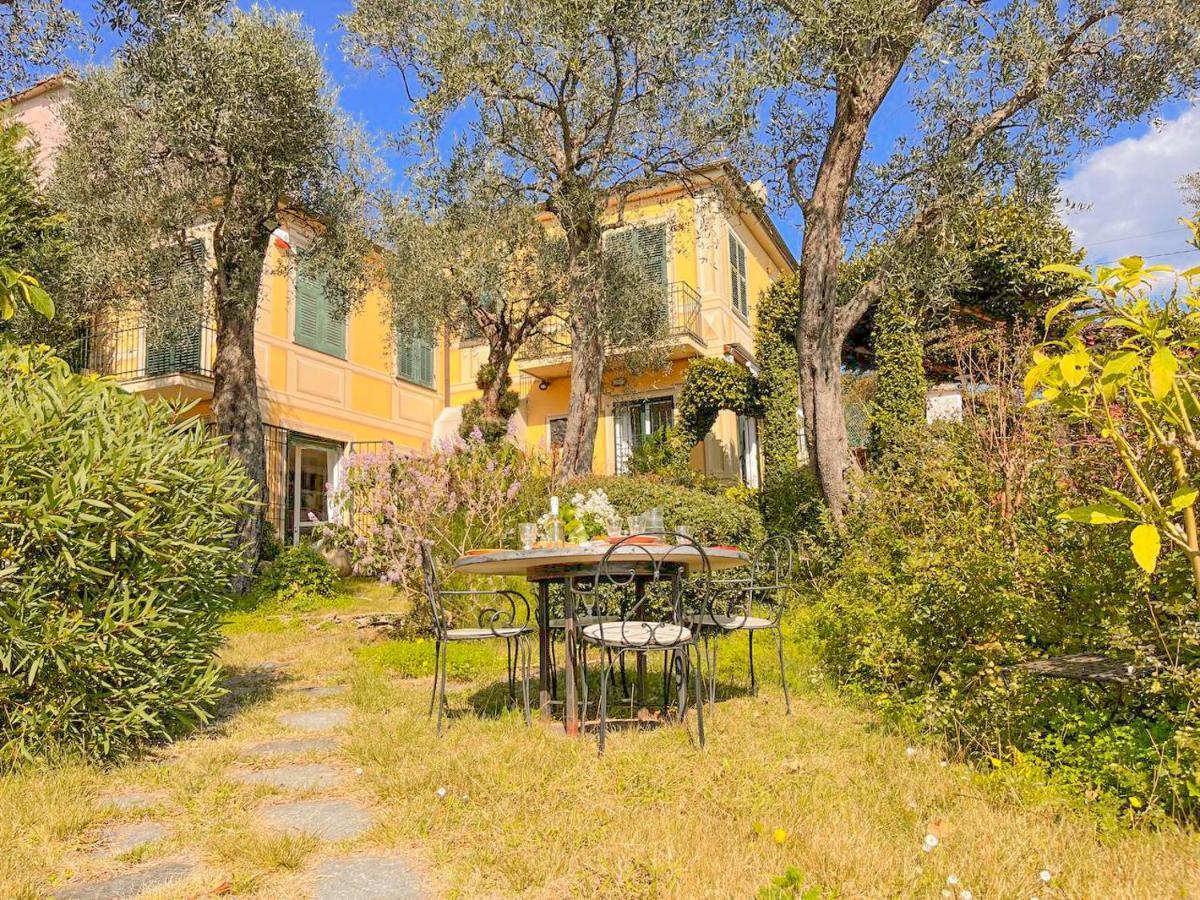 L'Uliveto Di Santa Con Piscina Villa Santa Margherita Ligure Bagian luar foto