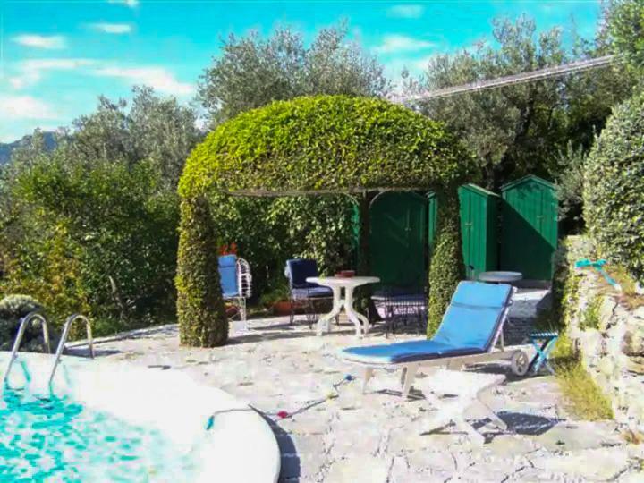 L'Uliveto Di Santa Con Piscina Villa Santa Margherita Ligure Bagian luar foto