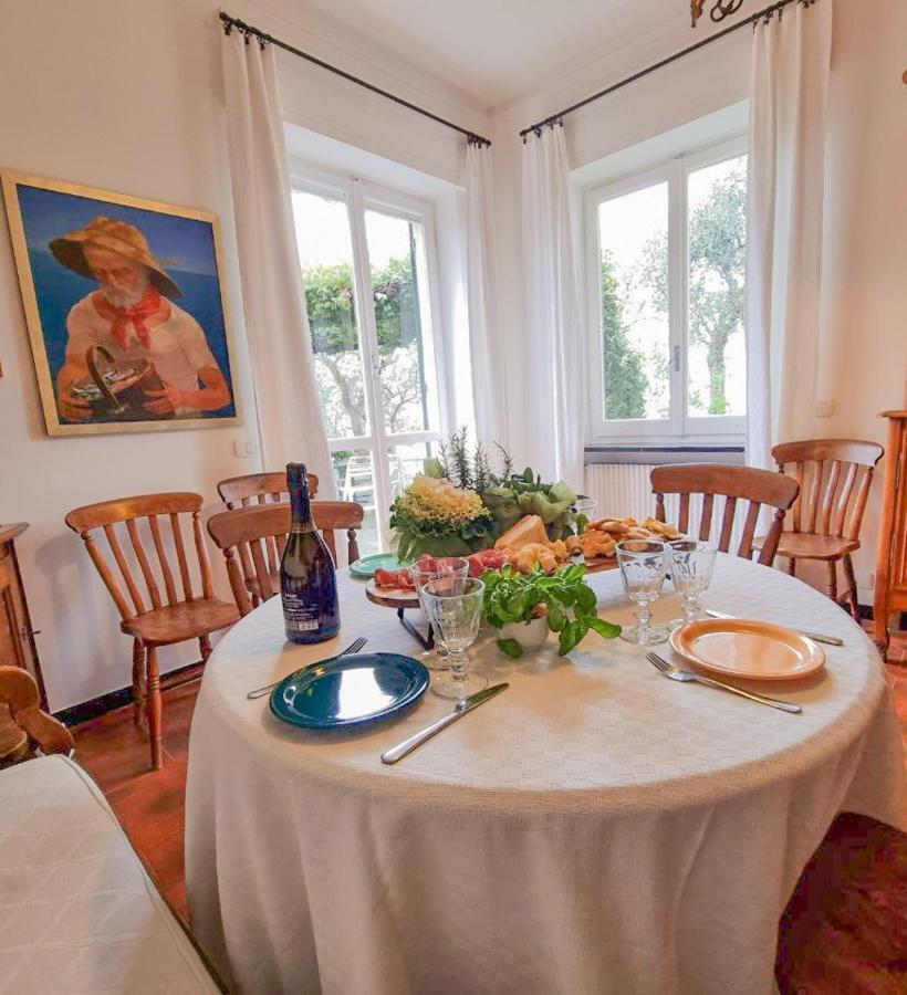L'Uliveto Di Santa Con Piscina Villa Santa Margherita Ligure Bagian luar foto